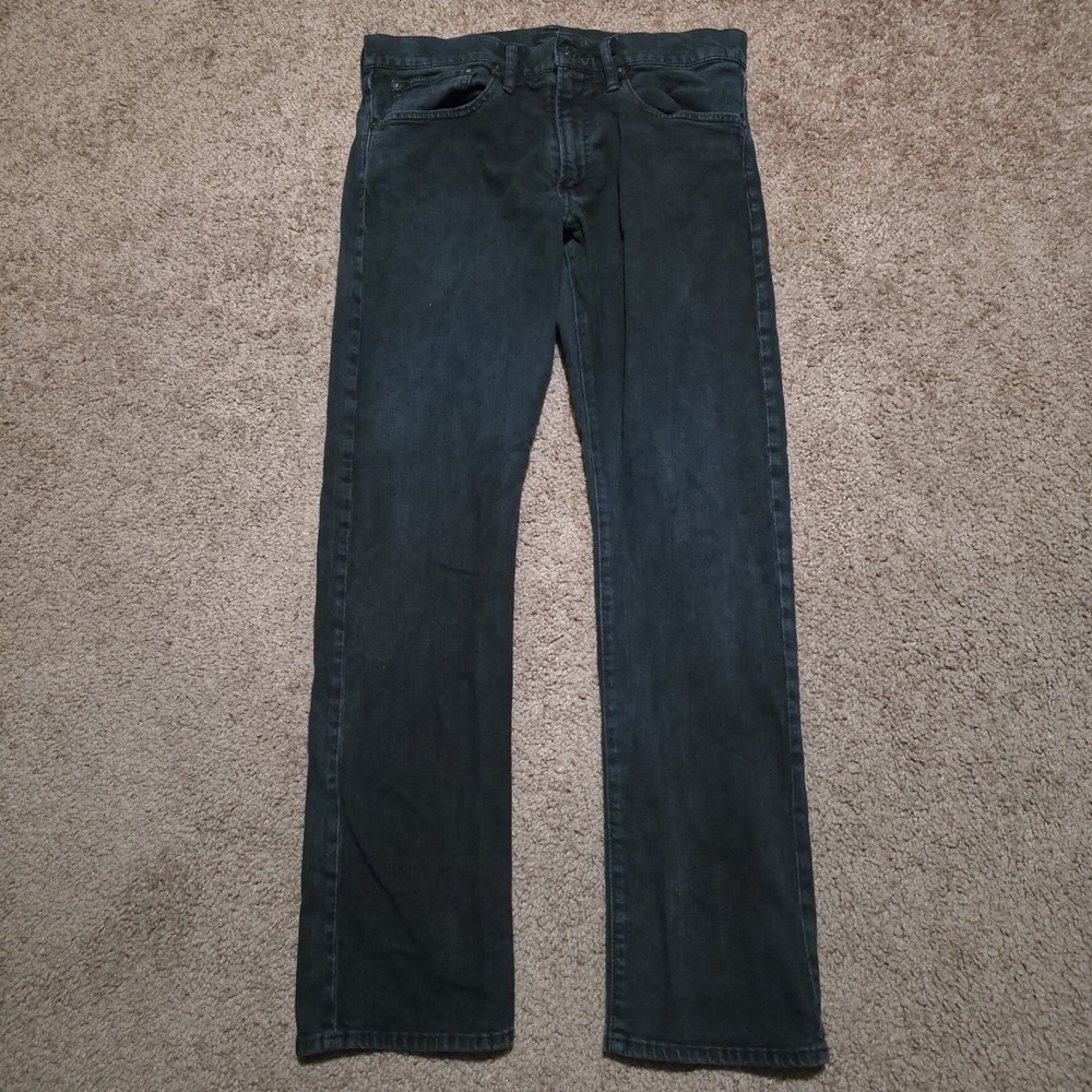 Polo Ralph Lauren Mens 30 x 30 *Fits 32 x 28* Black Jeans Stretch Denim Pants